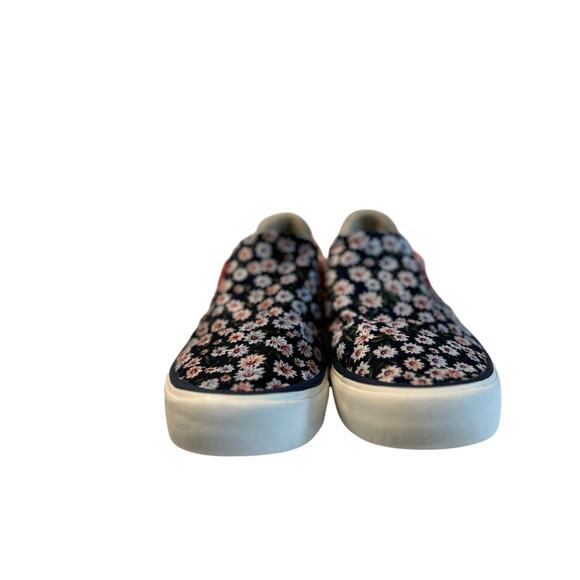 SeaVees Women's Hawthorne Slip On Daisy Patchwork Size 9 Floral Spring - Picture 2 of 9